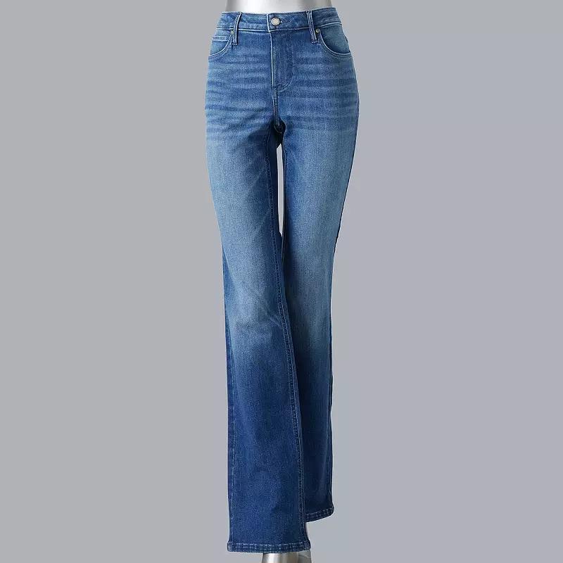 Women's Simply Vera Vera Wang Stretch Bootcut Jeans,  Product Image