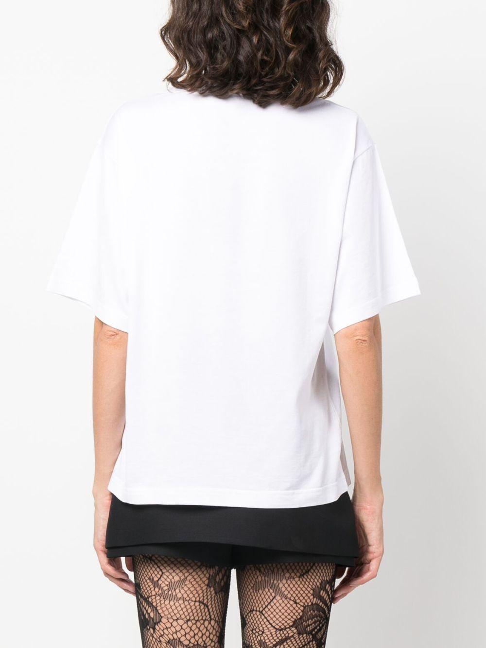 logo-print cotton T-shirt Product Image