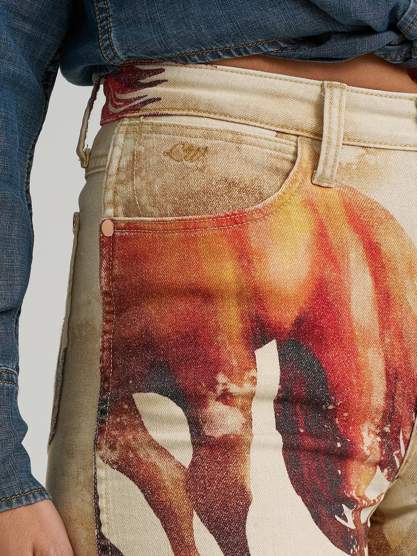 Wrangler x Lainey Wilson Horse Cheeky Wide Leg Jean | Women's JEANS | Wrangler® Product Image