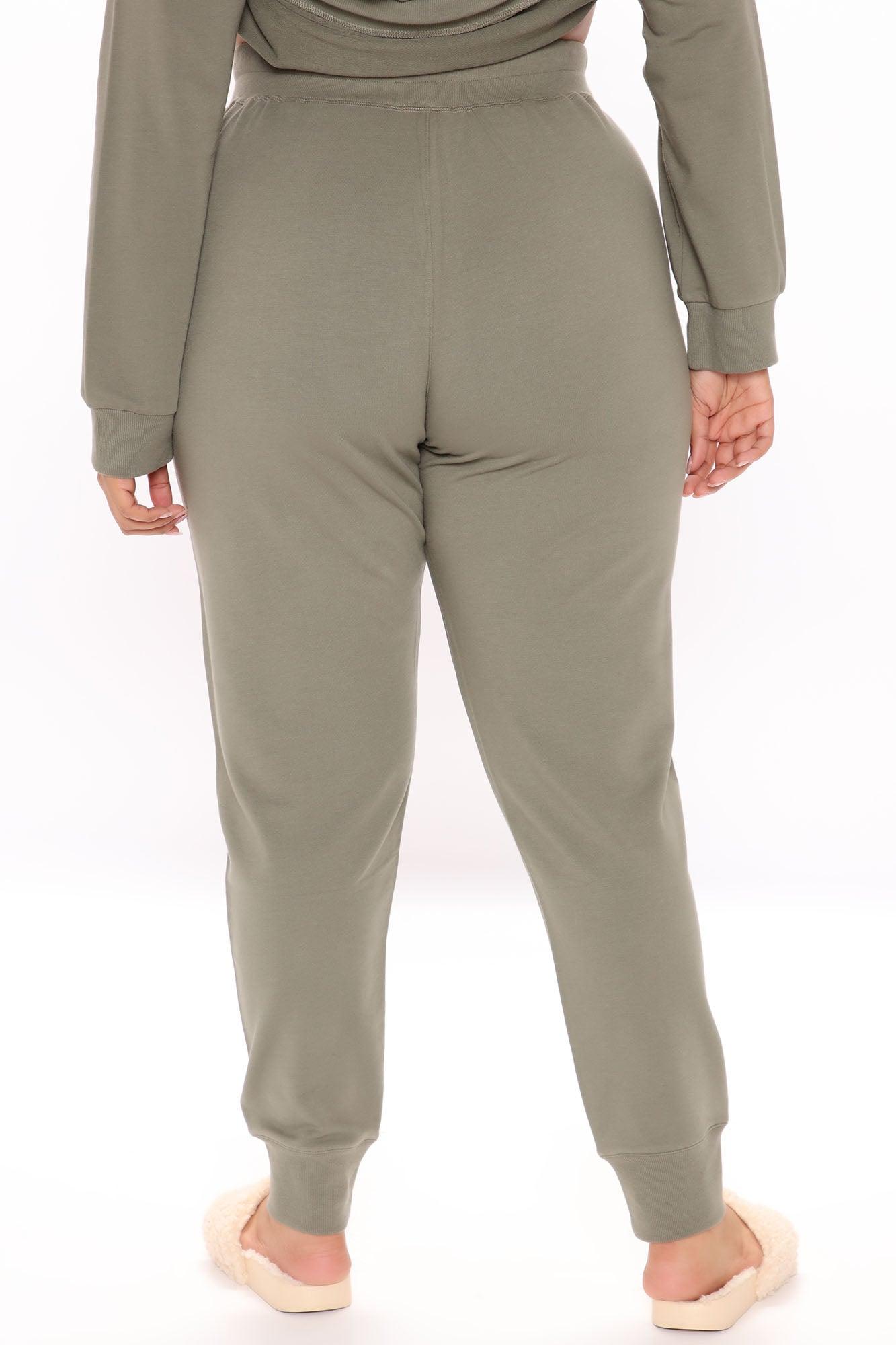 Latest And Greatest French Terry Jogger - Olive Product Image