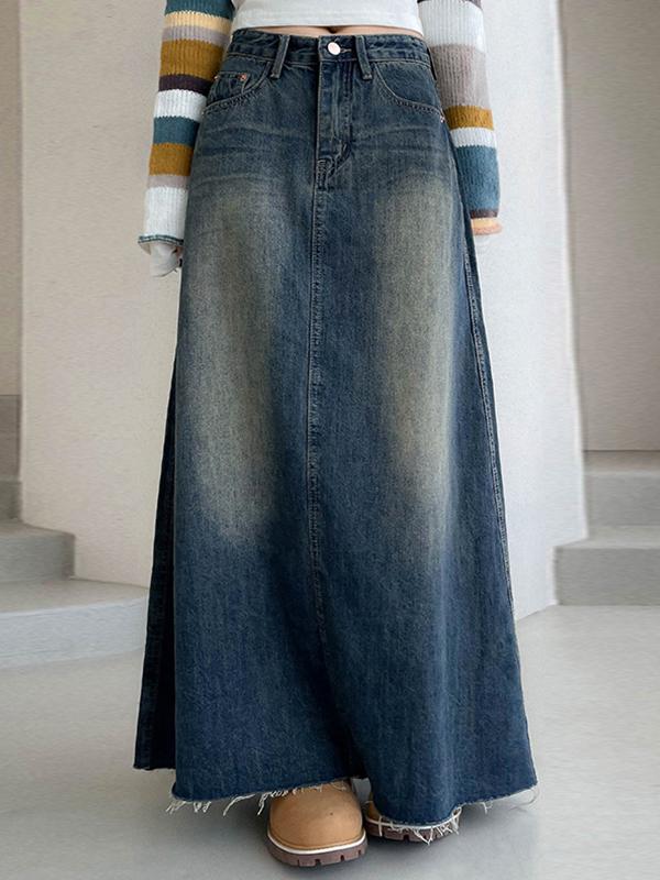 American Aged Wash Boyfriend Jeans Product Image