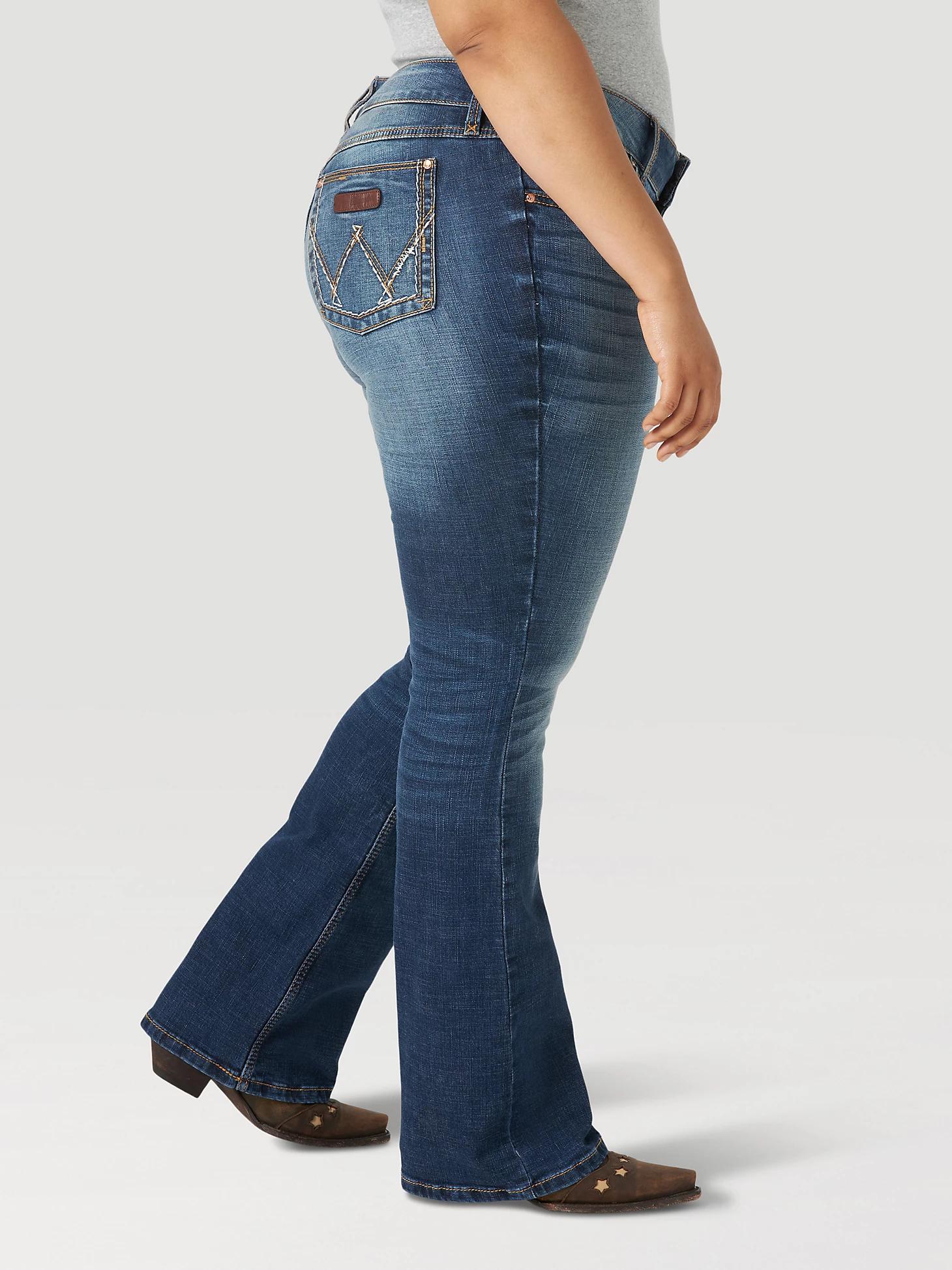 Women's Wrangler Retro® Mae Jean (Plus) | Women's JEANS | Wrangler® Product Image