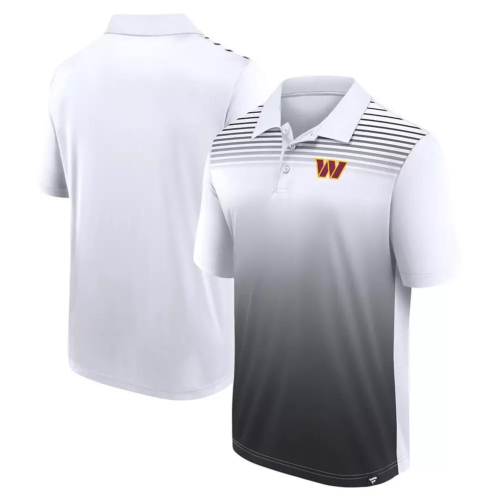 Men's White/Black Washington Commanders Sandlot Game Polo,  Product Image