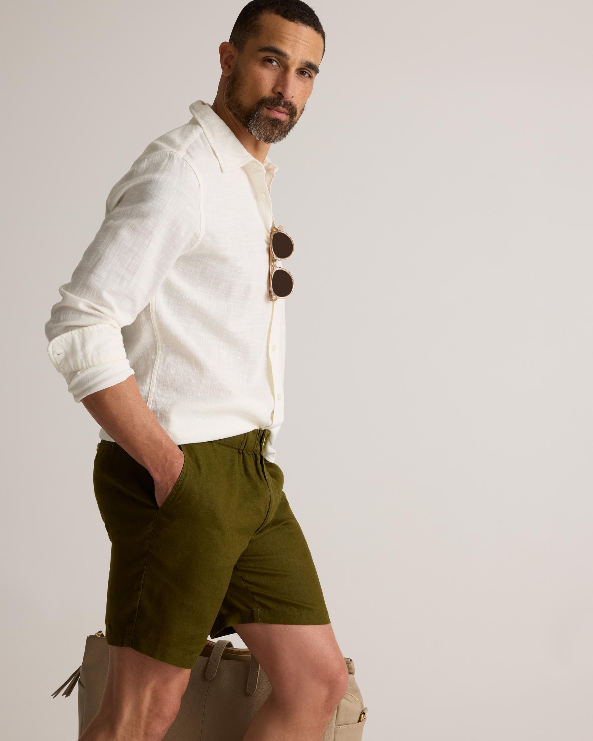Quince | Men's 100% European Linen Shorts 8" Product Image
