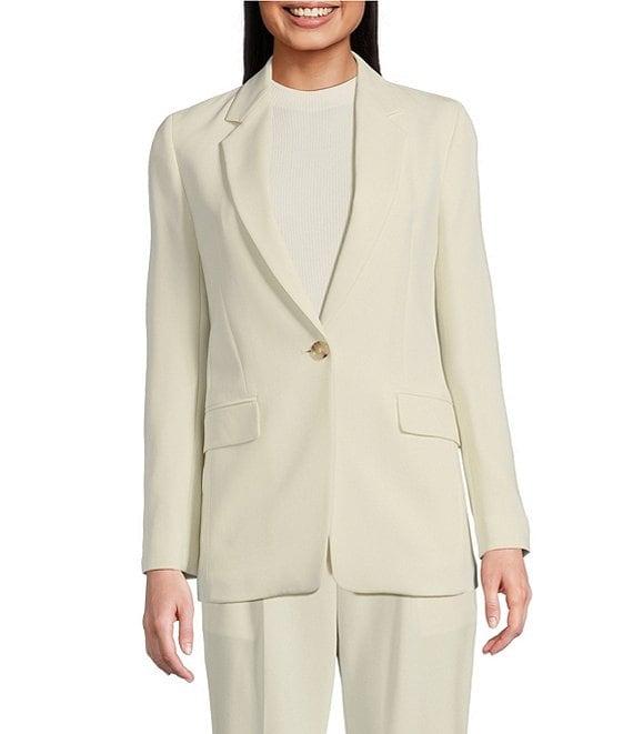 BOSS by Hugo Boss Coordinating Jocaluah Stretch Woven Single Breasted Pocketed Blazer Product Image