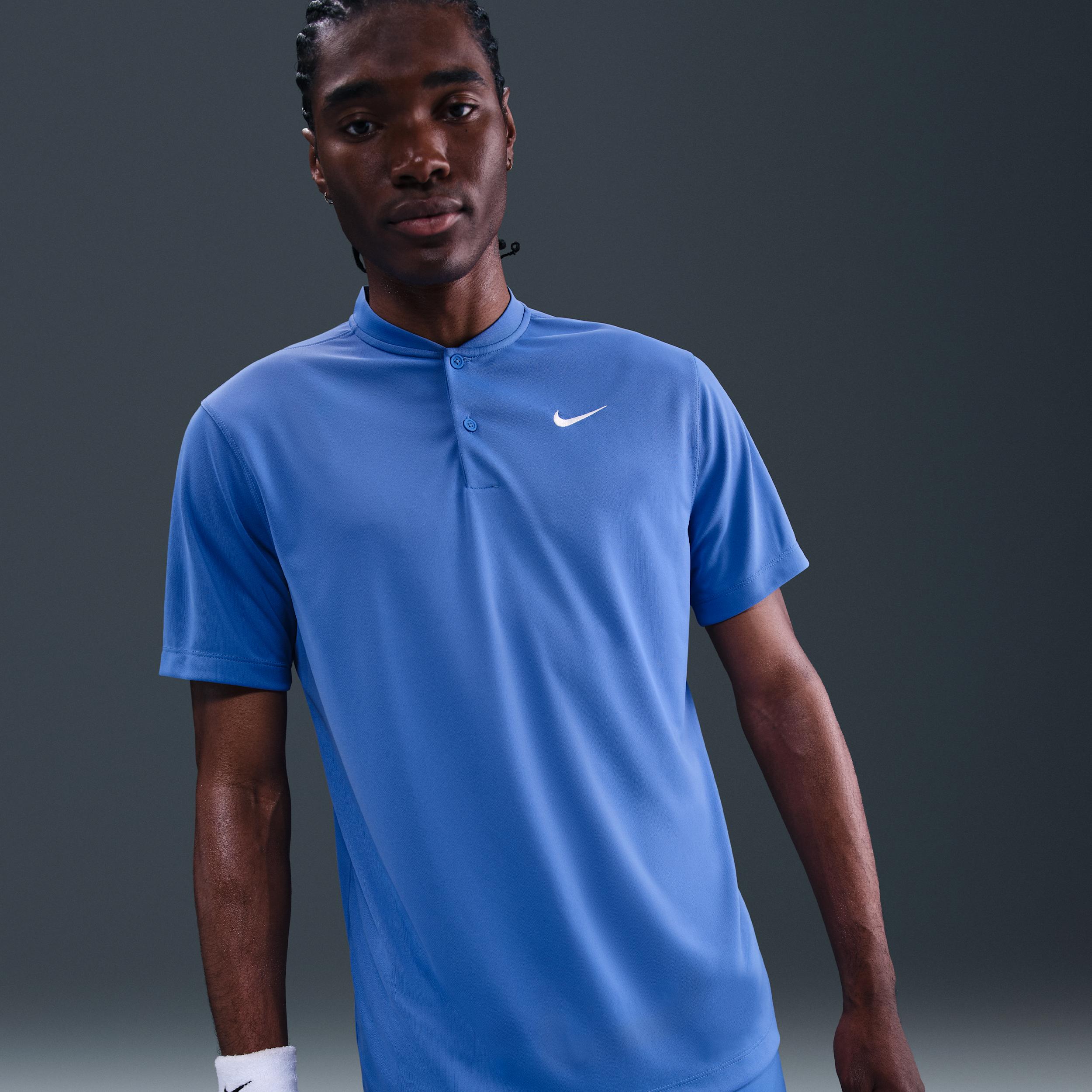 Nike Mens Court Dri-FIT Tennis Blade Polo | DJ4167-411 Product Image