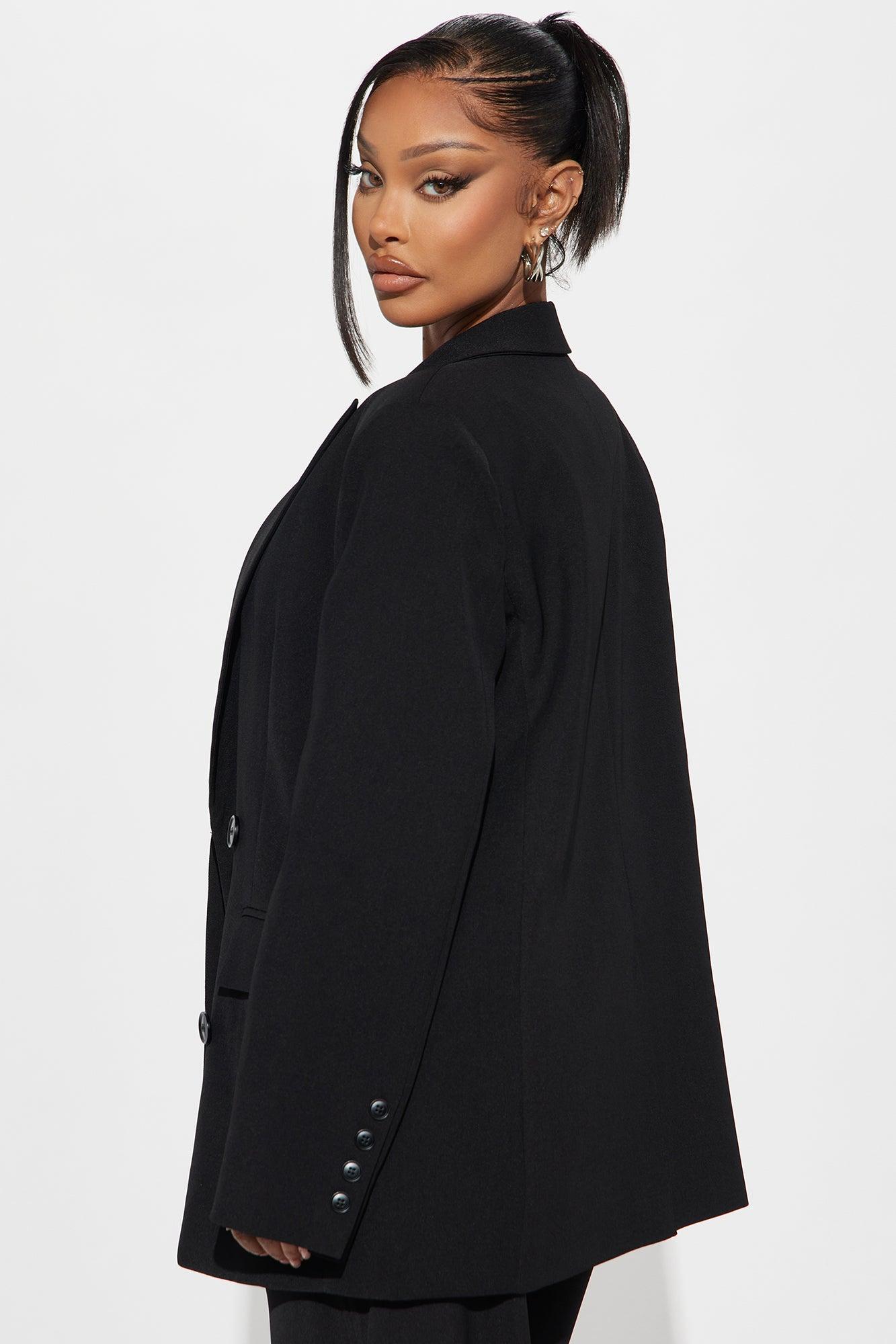 Making Deliverables Blazer - Black Product Image