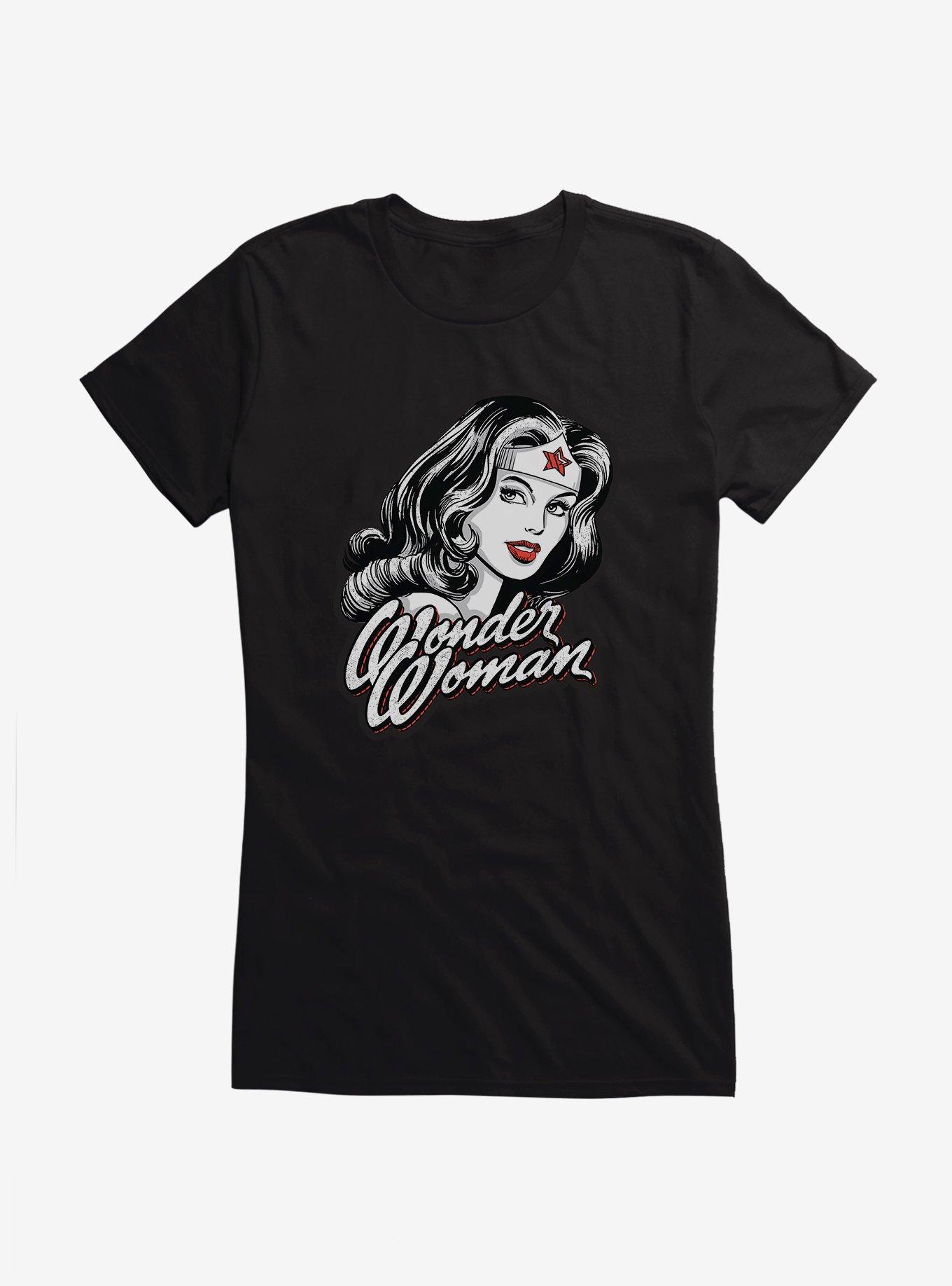 Wonder Woman Bold Graphic Girls T-Shirt Product Image