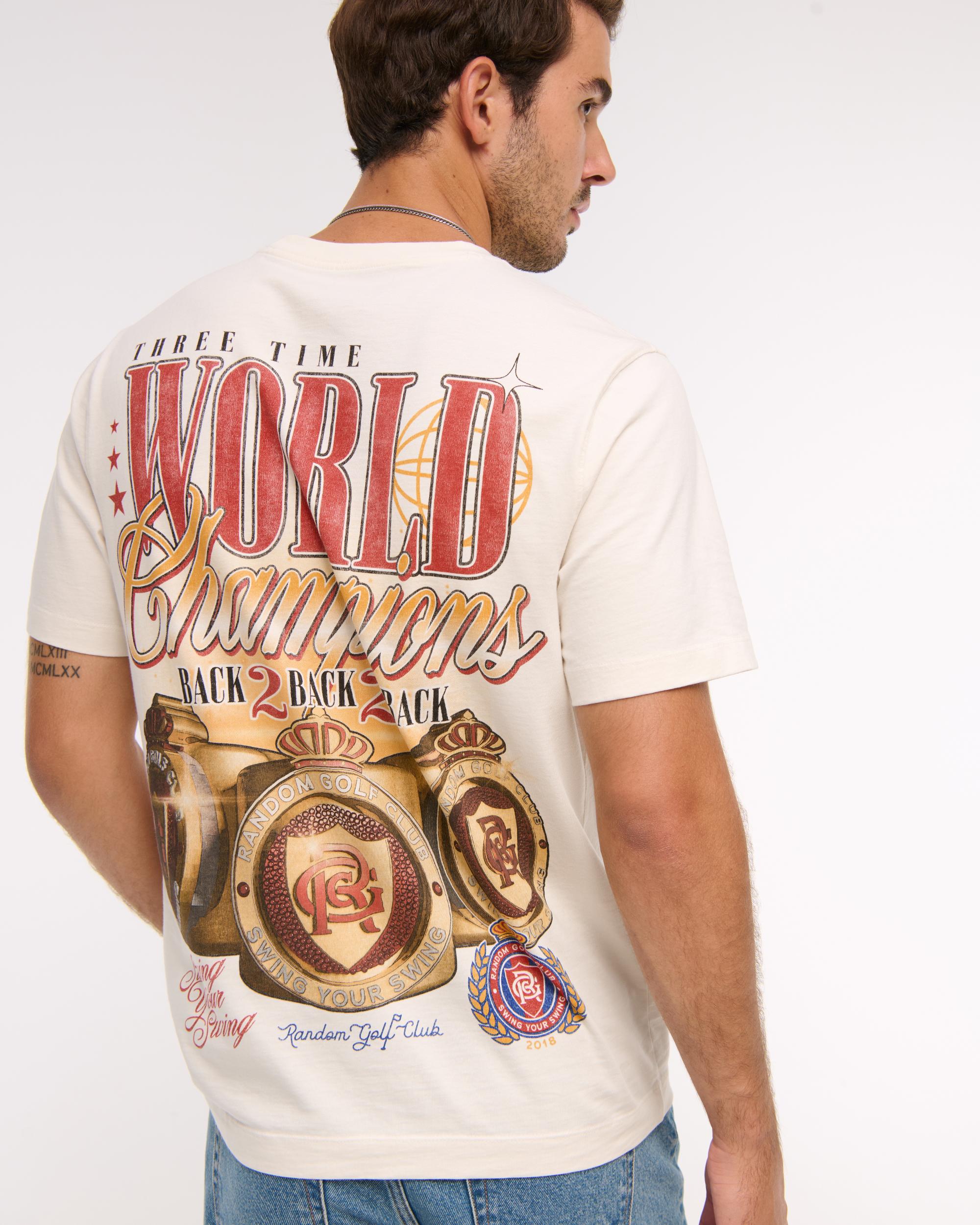 Random Golf Club Graphic Tee Product Image