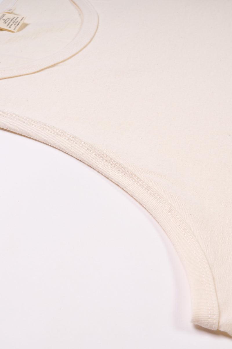 Men's Organic Tank Top in Natural Product Image