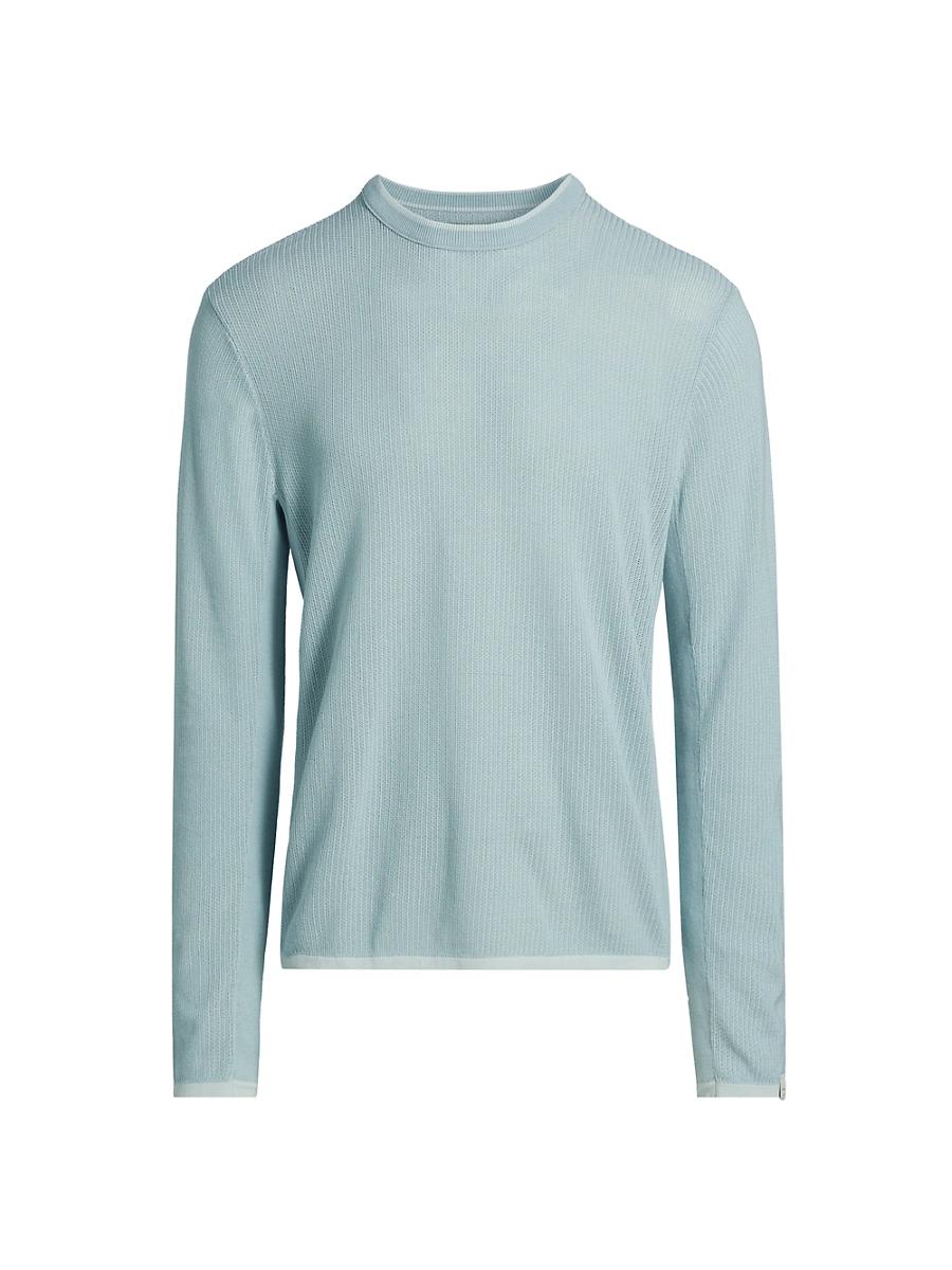 Mens Harvey Cotton-Blend Crewneck Sweater Product Image