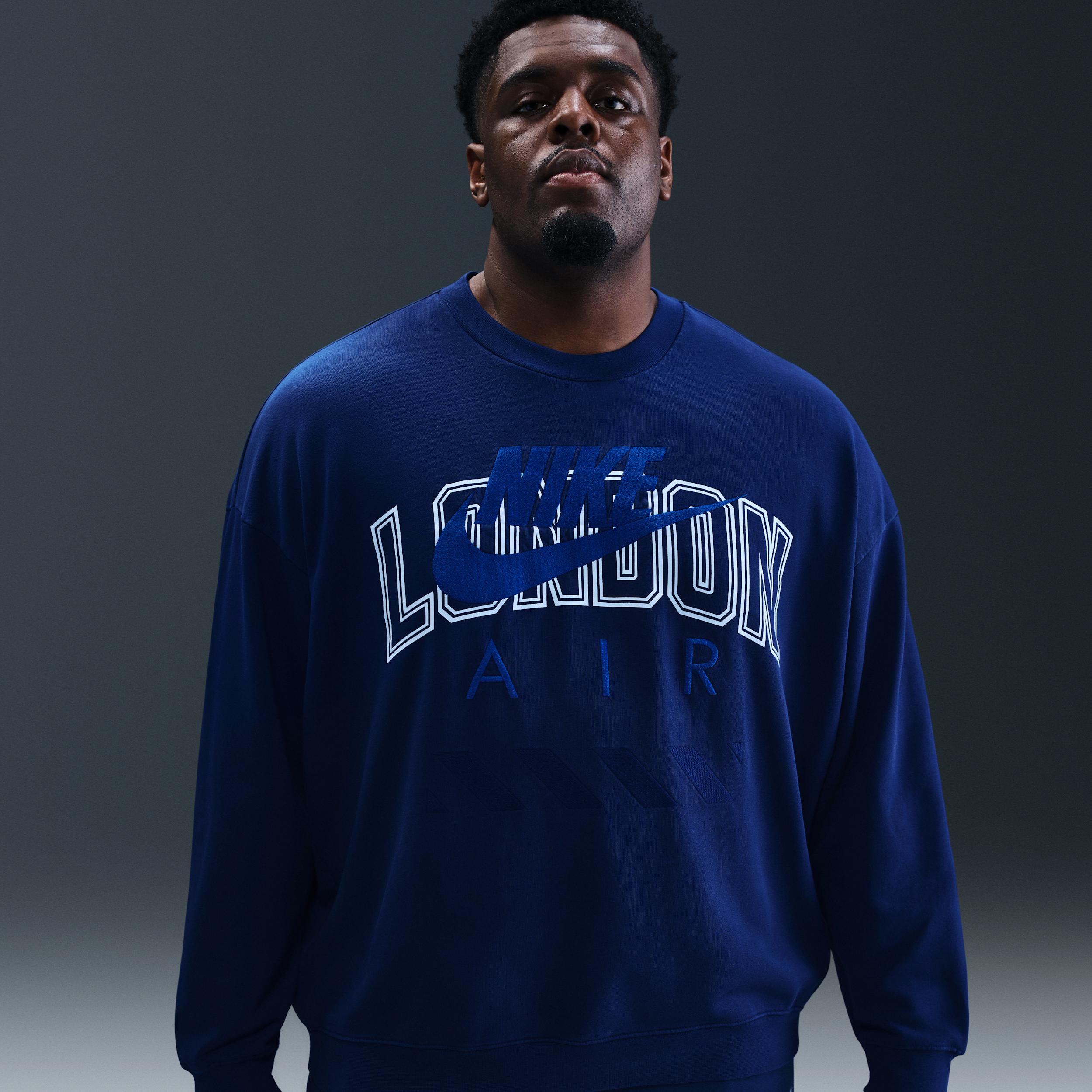 Nike Mens Air London Fleece Crew | HQ1099-492 Product Image