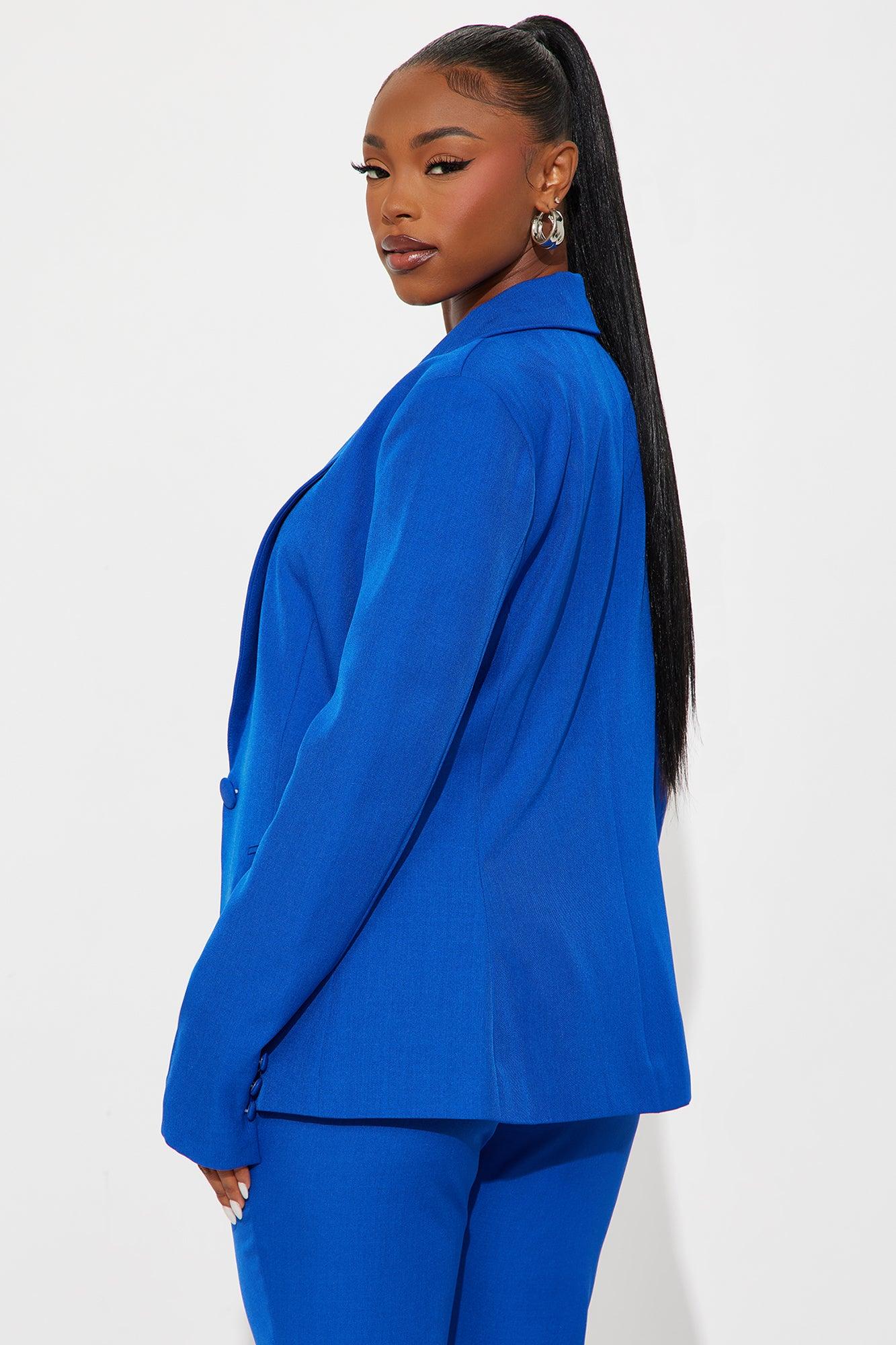 Breaking Even Blazer - Royal Female Product Image