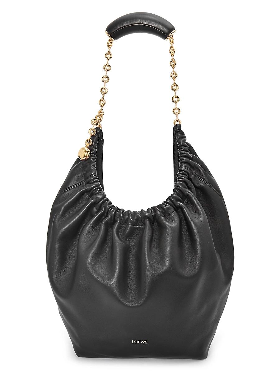 Squeeze Medium Shoulder Bag in Napa Leather Product Image