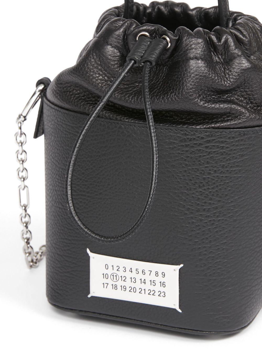 small 5AC grained leather bucket bag Product Image