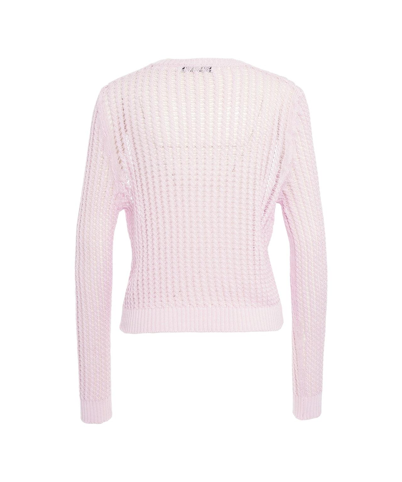 Open knit cardigan Product Image