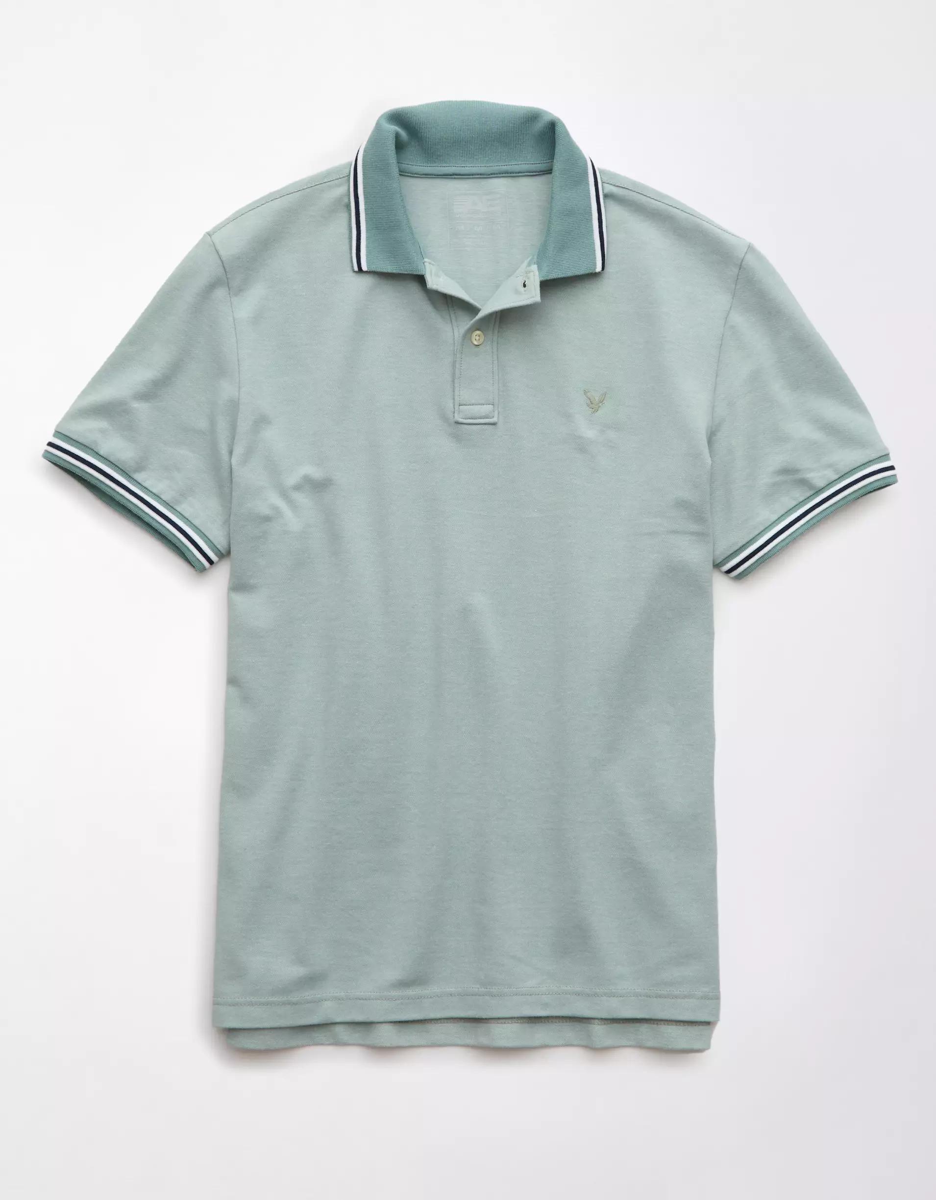 AE Club Pique Polo Shirt Product Image
