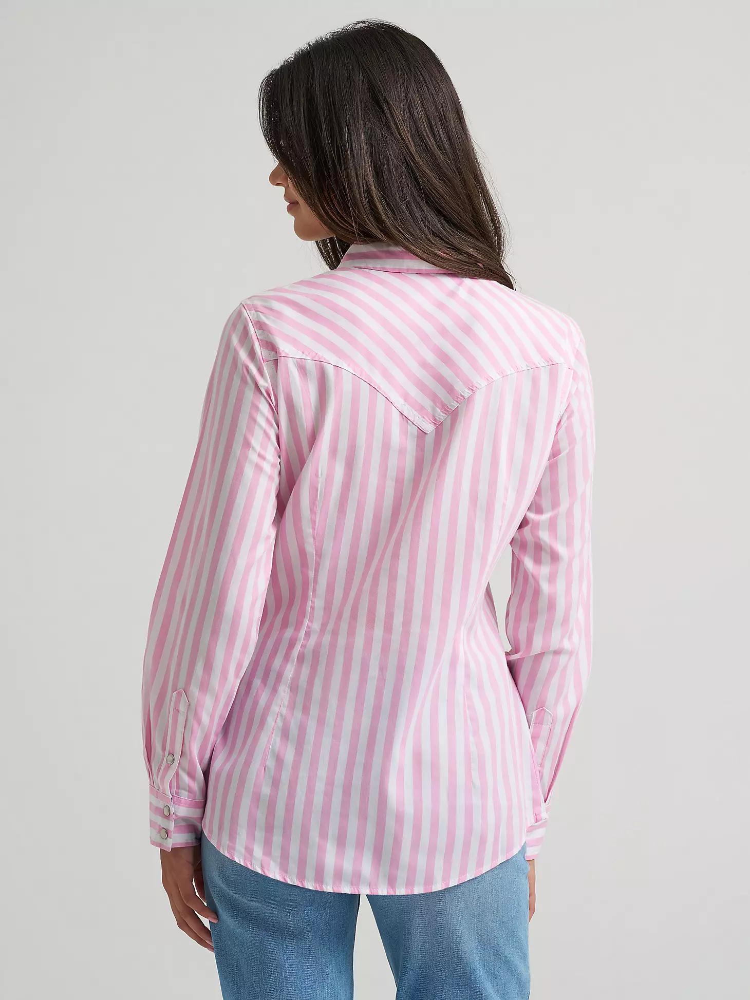 Women's Wrangler Olivia Western Slim Snap Shirt | Women's TOPS | Wrangler® Product Image