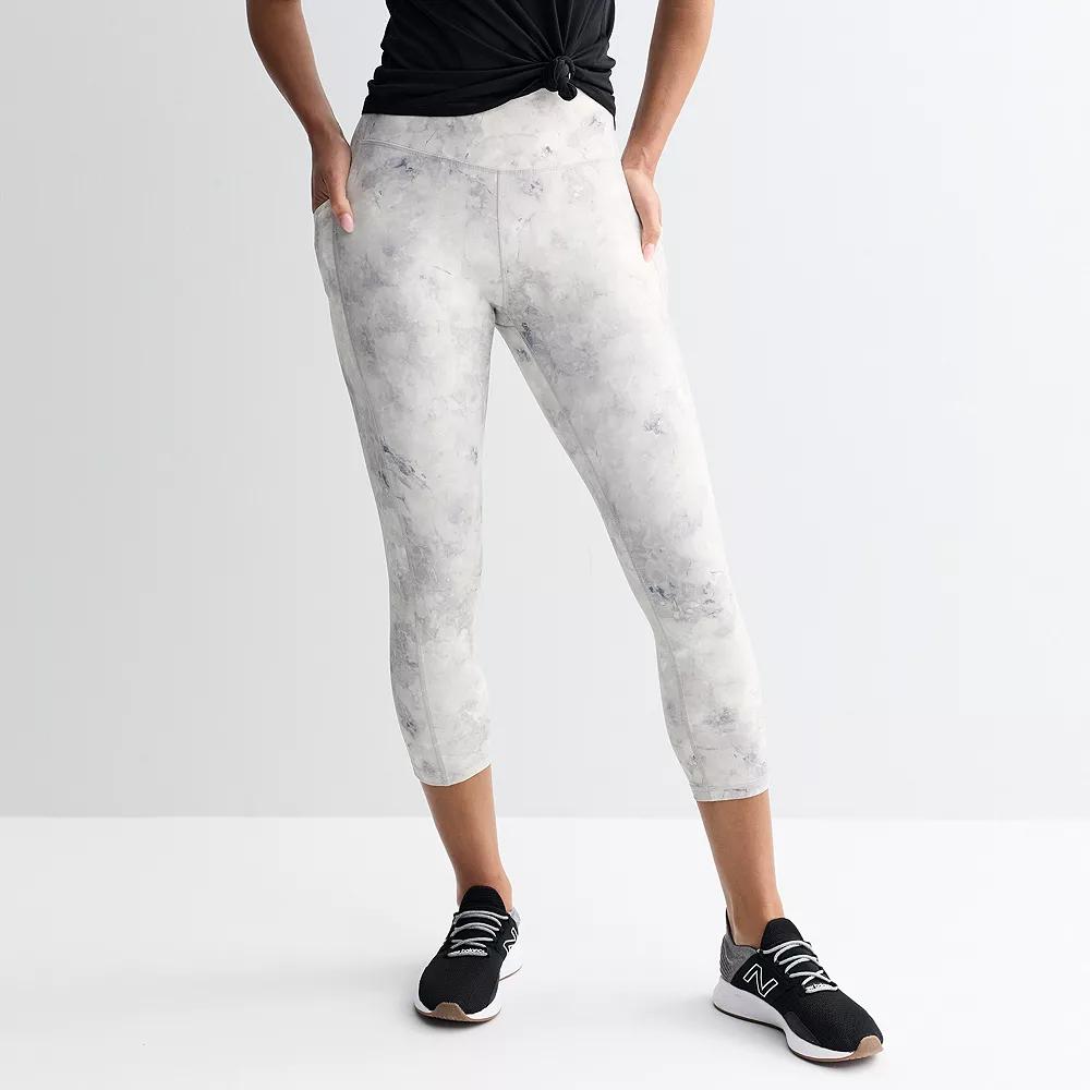 Women's Tek Gear® Ultrastretch Pocket High-Waisted Capri Leggings,  Product Image