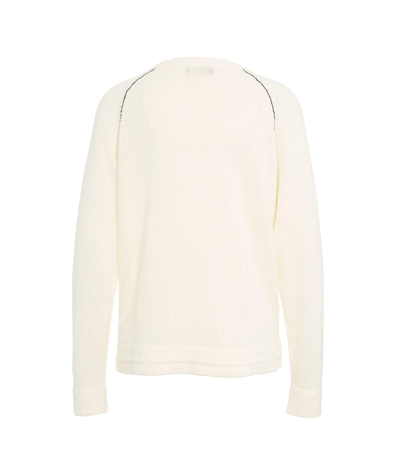 Terry cloth sweater with drawstring Product Image