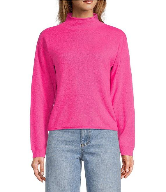 Antonio Melani Jessica Mock Neck Cashmere Sweater Product Image