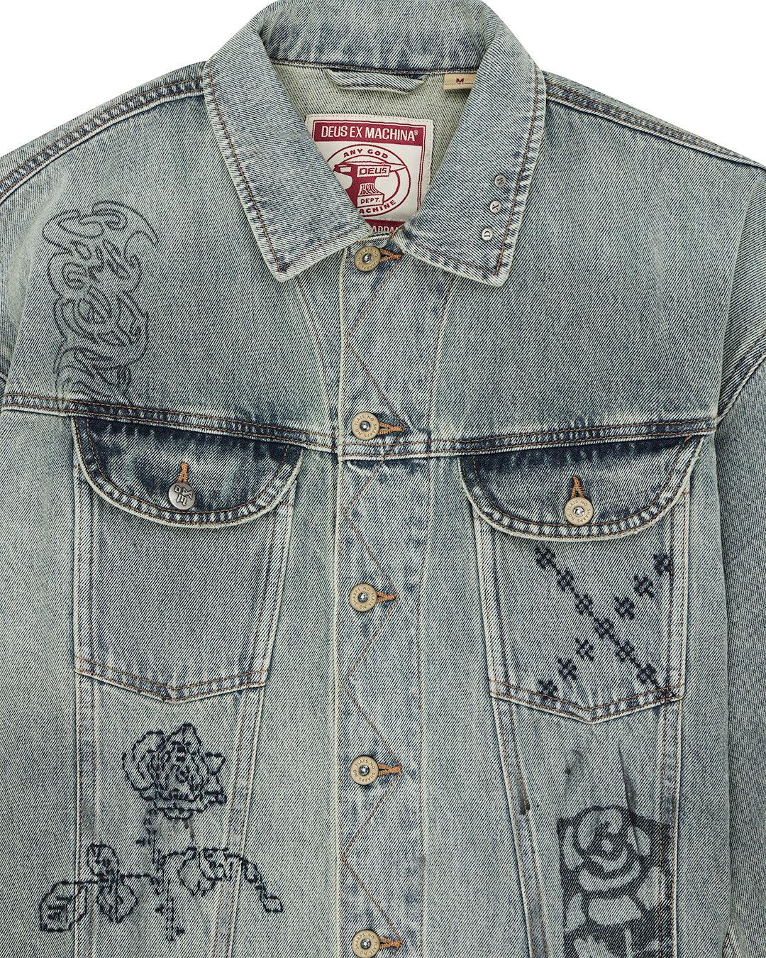 Mephistopheles Jacket - Vintage Indigo Product Image
