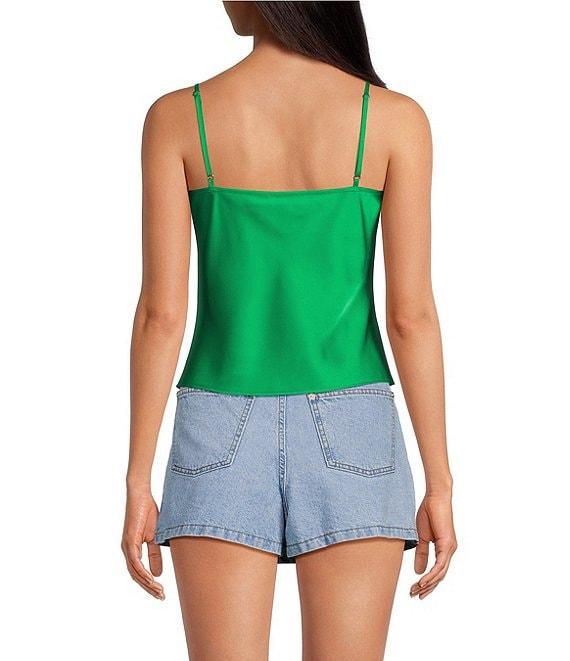 Gianni Bini Harper Satin V-Neck Cami Product Image