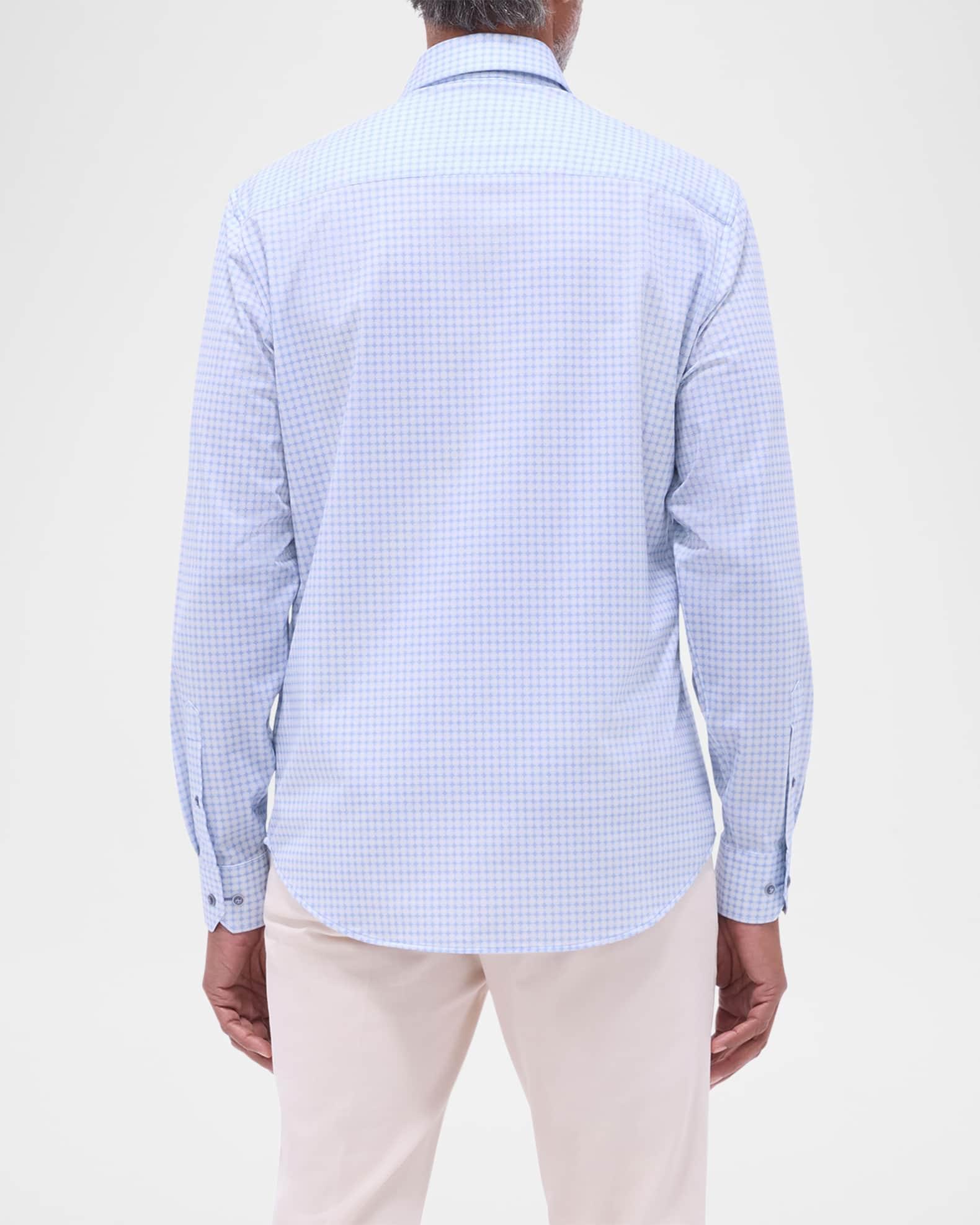 Men's OoohCotton James Long-Sleeve Sport Shirt Product Image