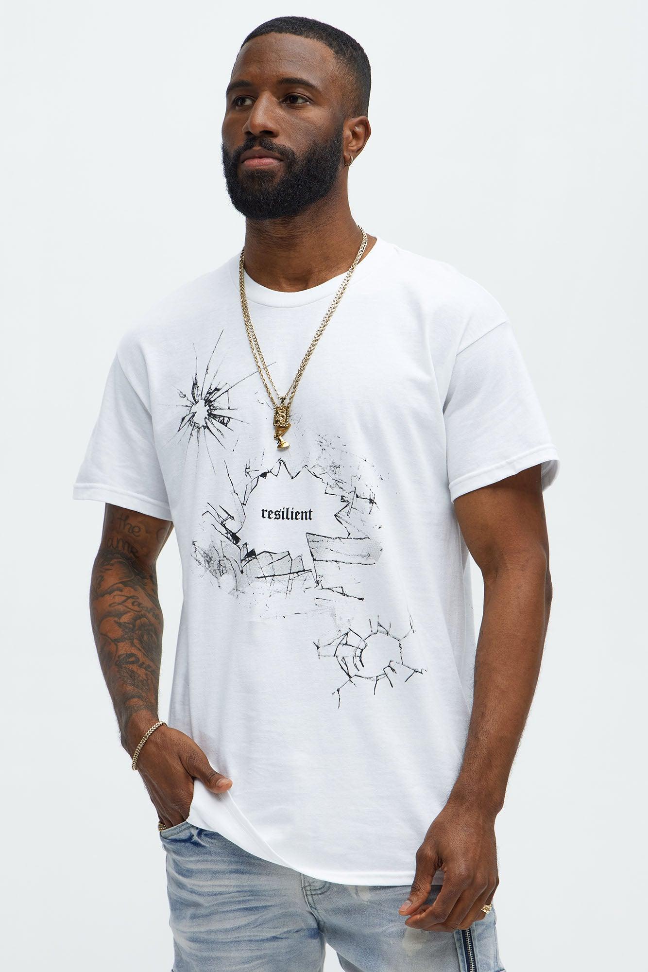 Not Broken Resilient Short Sleeve Tee - White Product Image