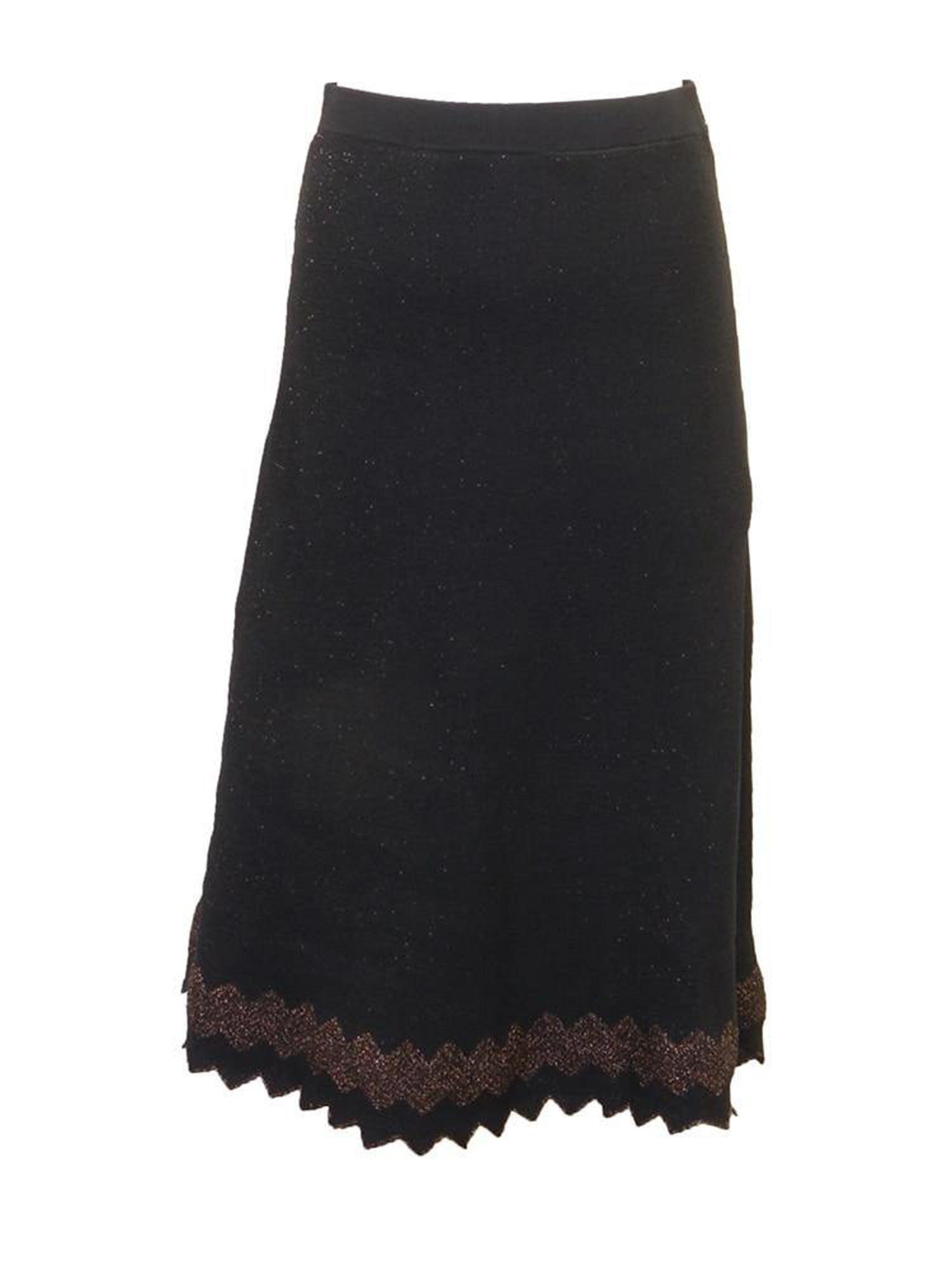 Kathie K Glitter Sweater Skirt Product Image