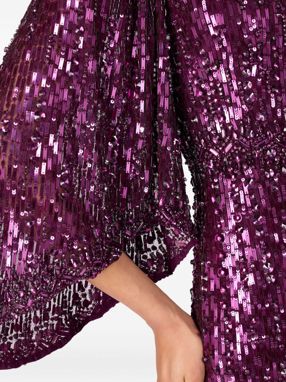 Ines sequin-embellished maxi dress Product Image