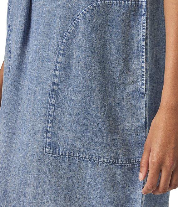 Splendid Wren Notch Collar Cap Sleeve A-Line Mini Dress Product Image