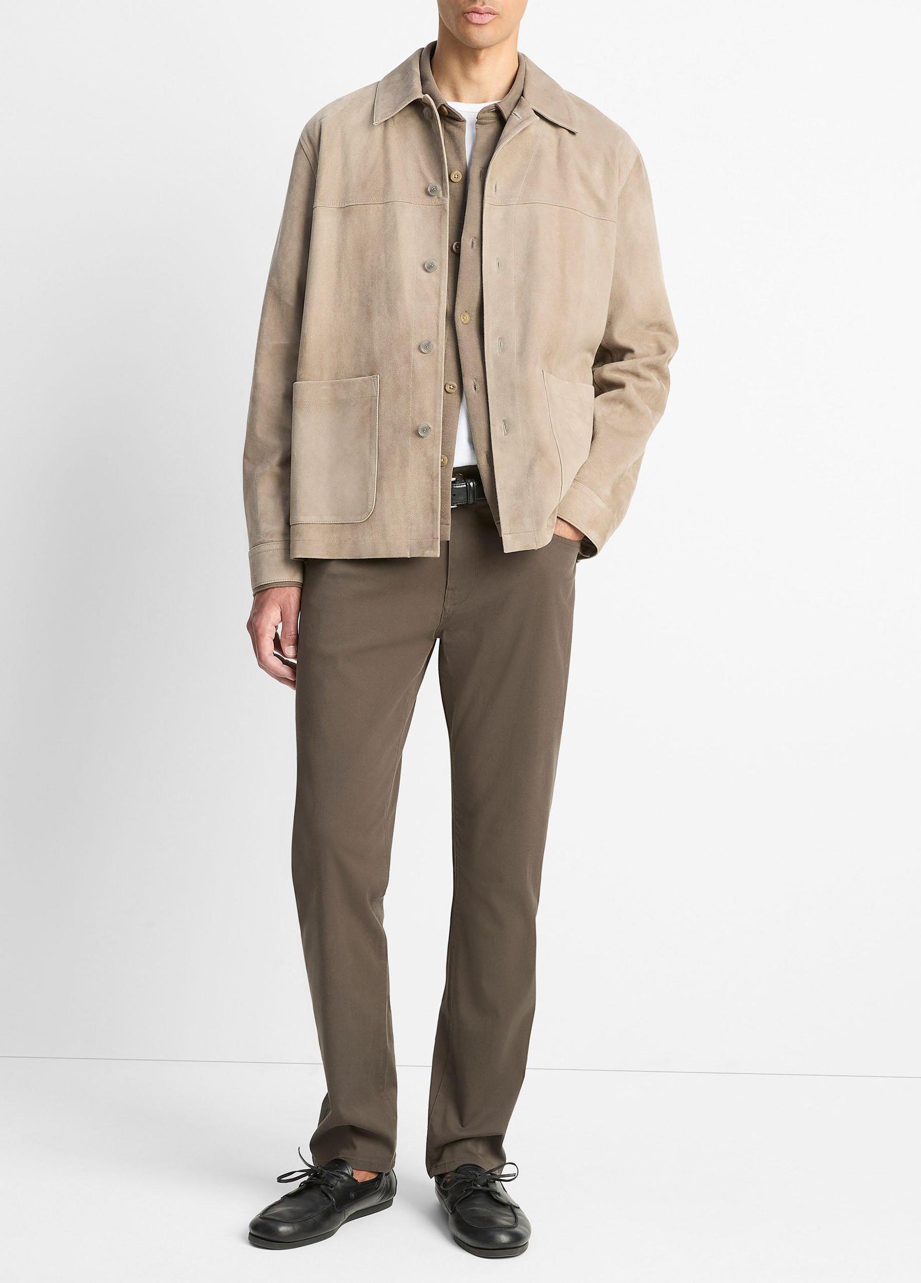 Suede Shirt Jacket Product Image