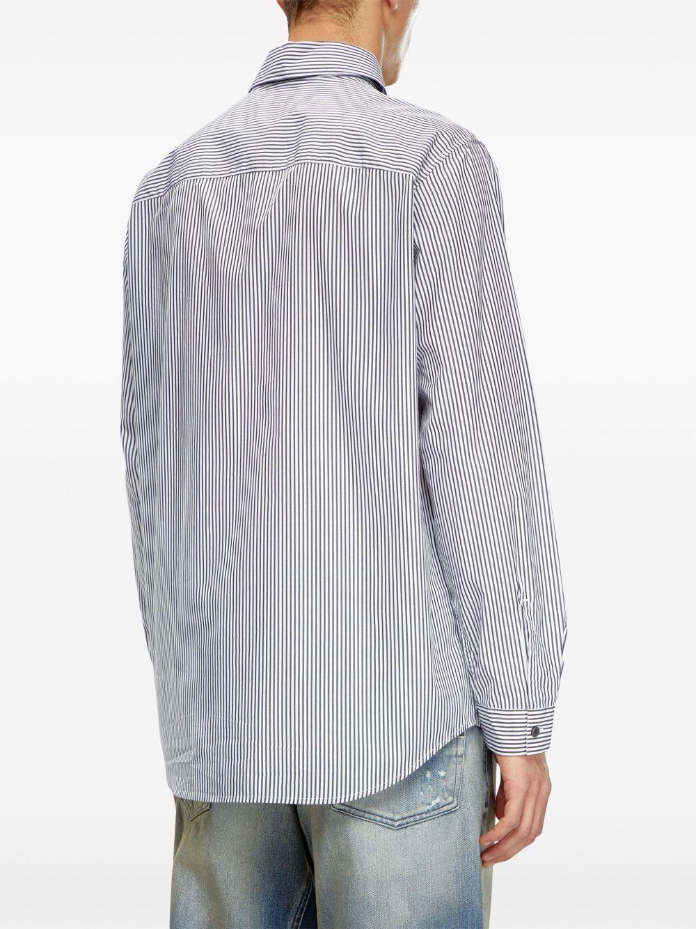 S-Simply-E striped cotton shirt  Product Image