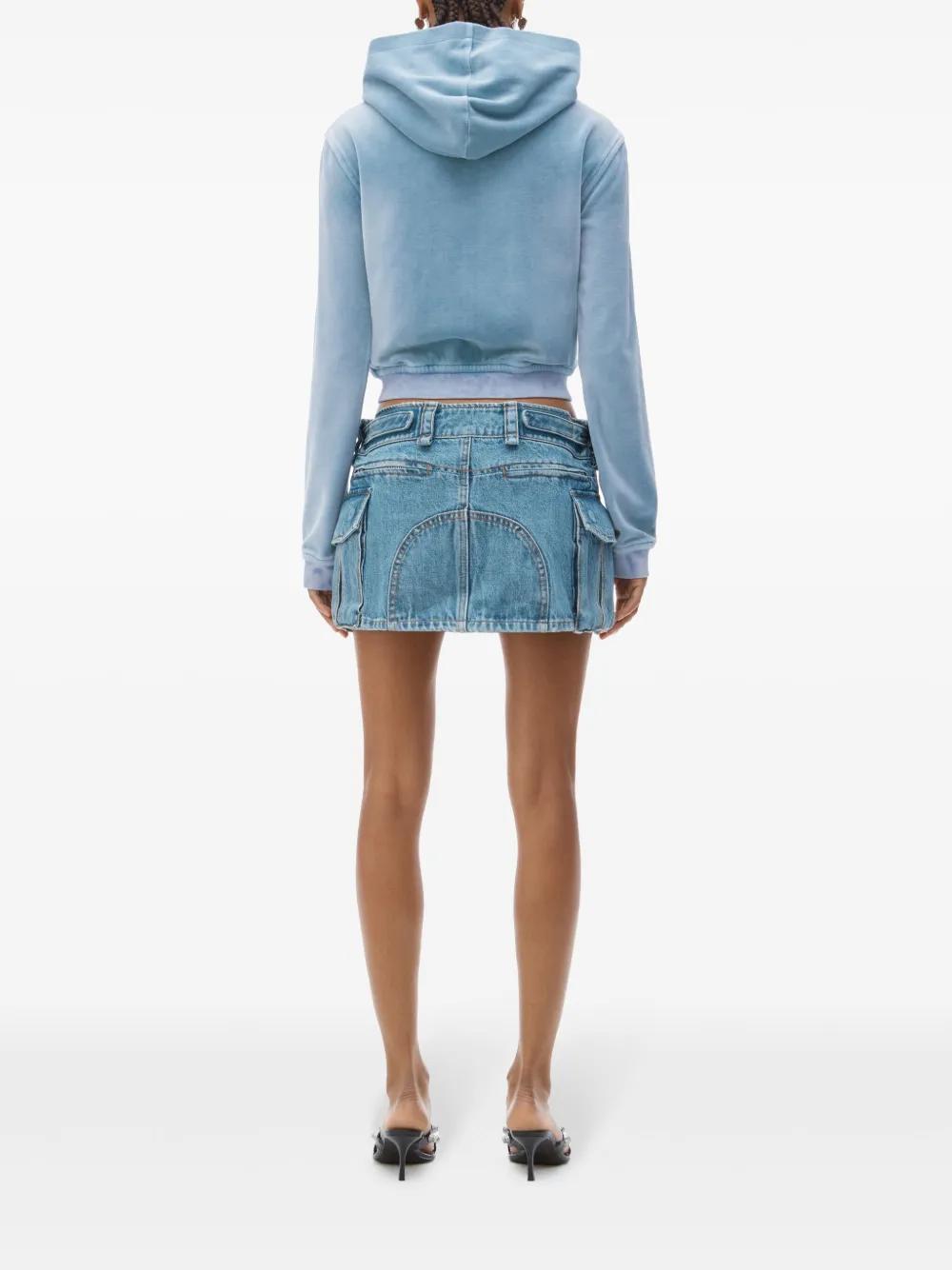 velvet hoodie Product Image