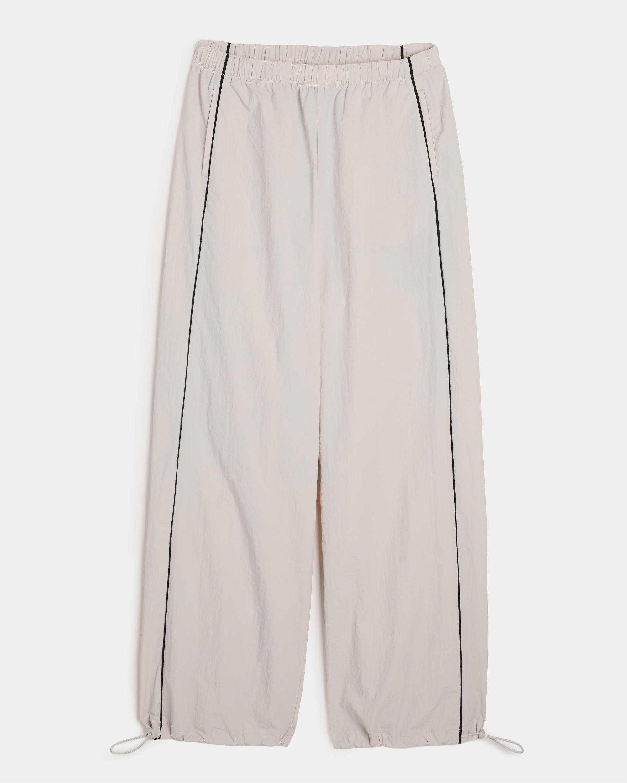 Gilly Hicks Active Tipped Crinkle Parachute Pants Product Image