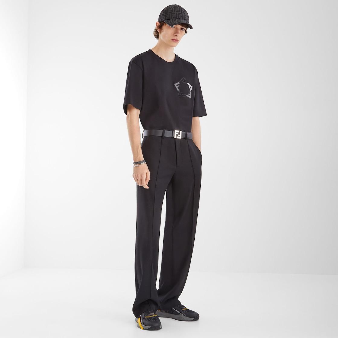 HatFF jacquard fabric baseball cap Product Image