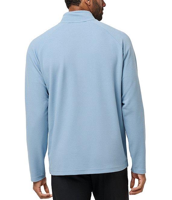TravisMathew Performance Waffle Quarter-Zip Pullover Product Image