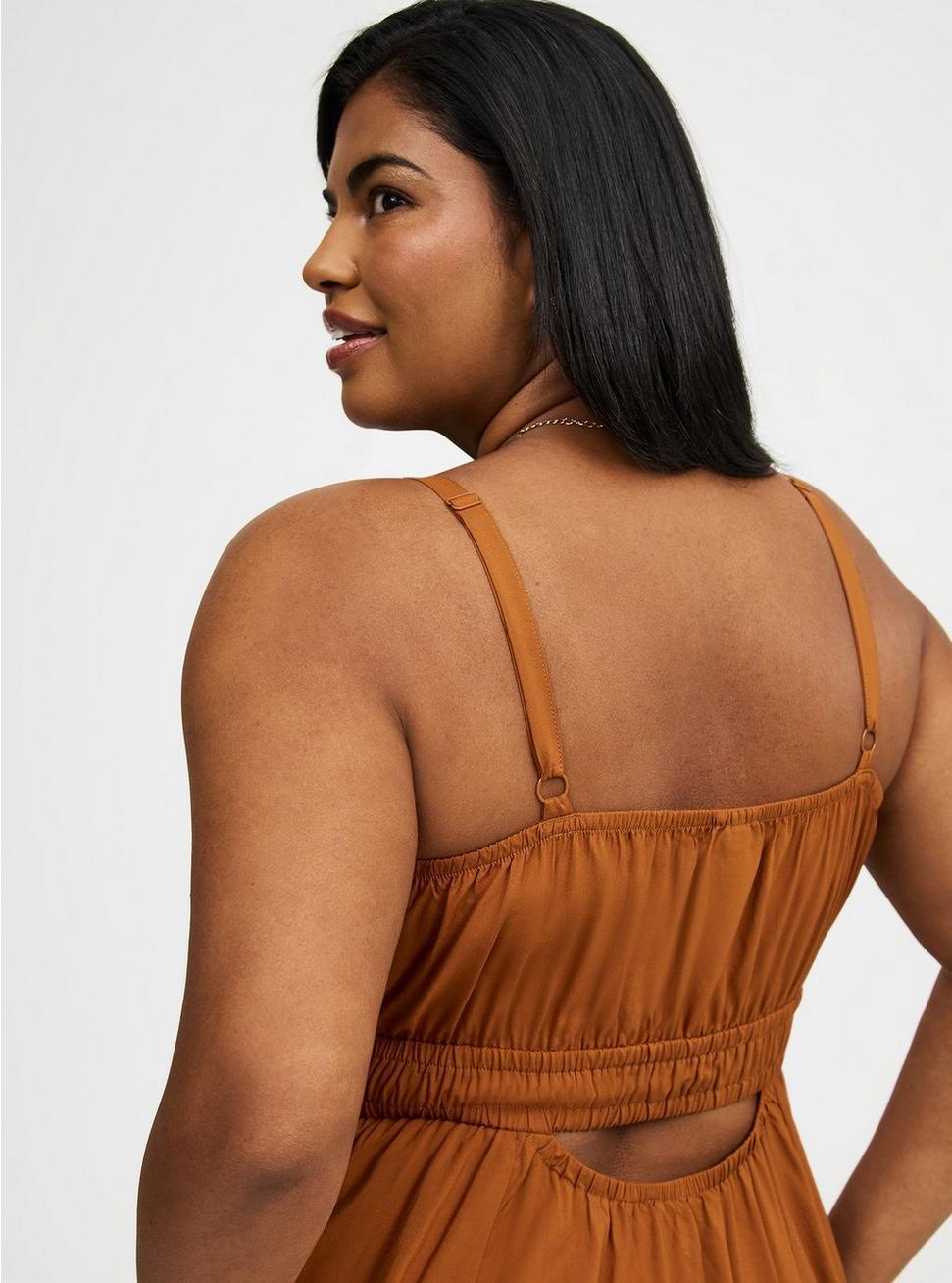 Midi V-Neck Dress Product Image