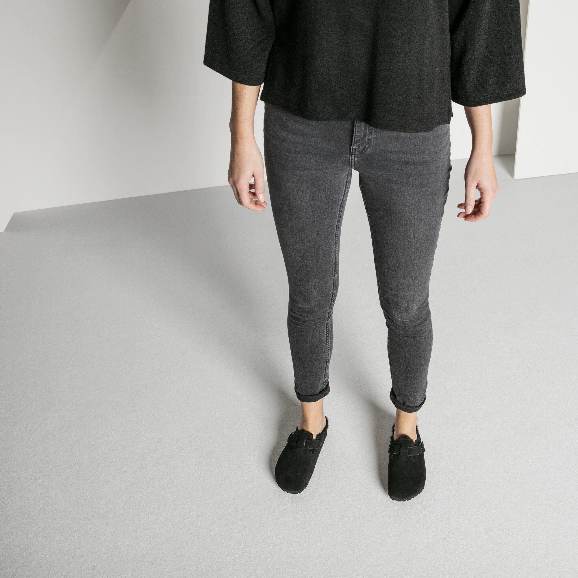 Boston Shearling Suede Leather Product Image