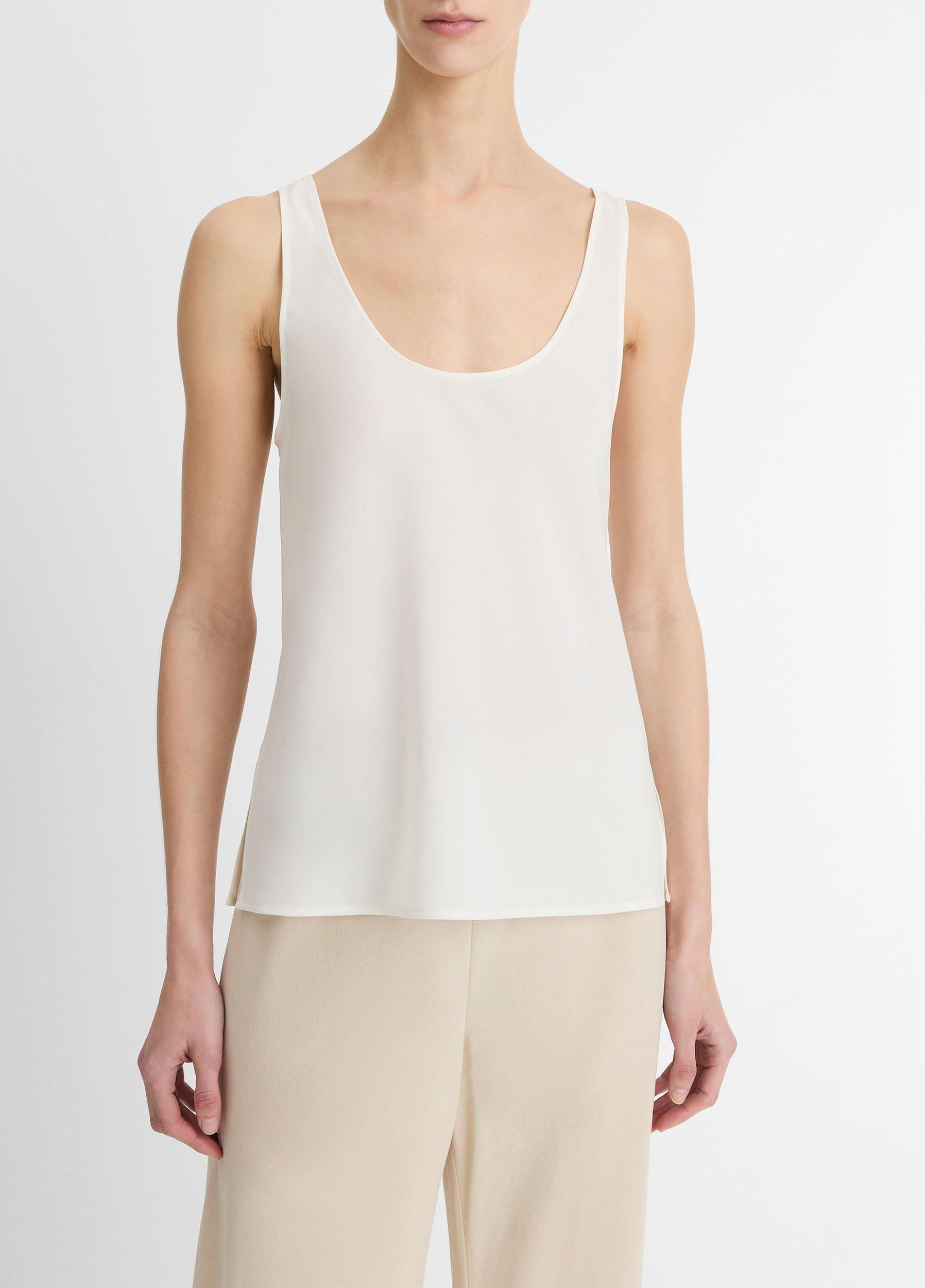 Classic Stretch-Silk Bias Tank Product Image