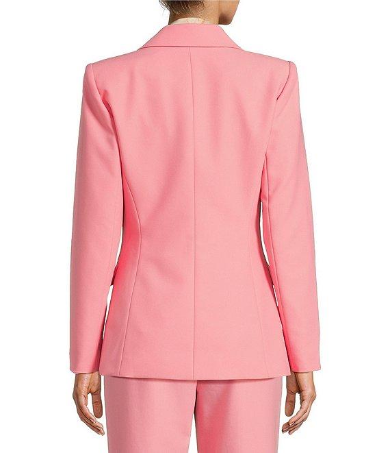 Antonio Melani Lindell Twill Notch Lapel Long Sleeve Blazer Product Image