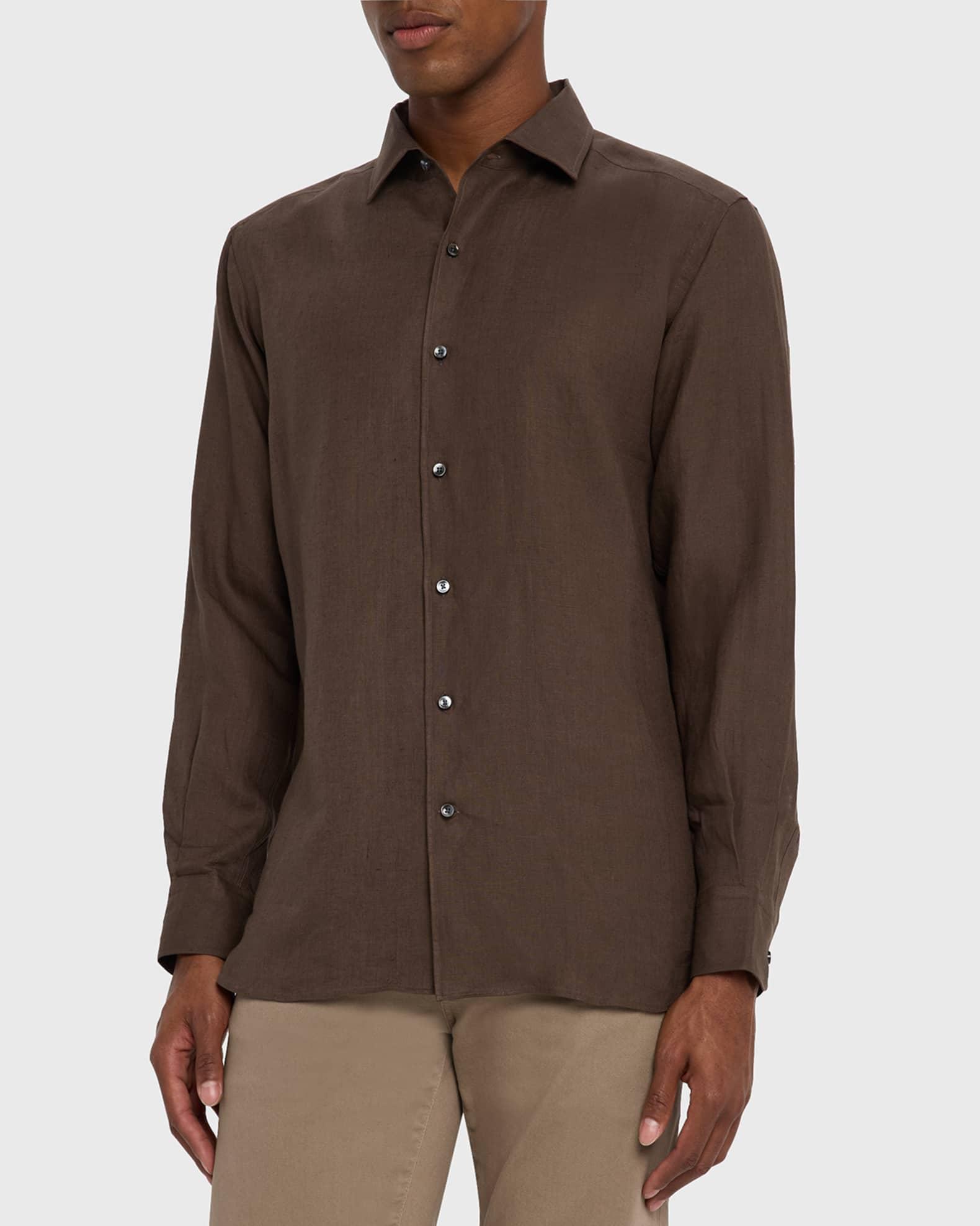 Men's Oasi Lino Sport Shirt Product Image