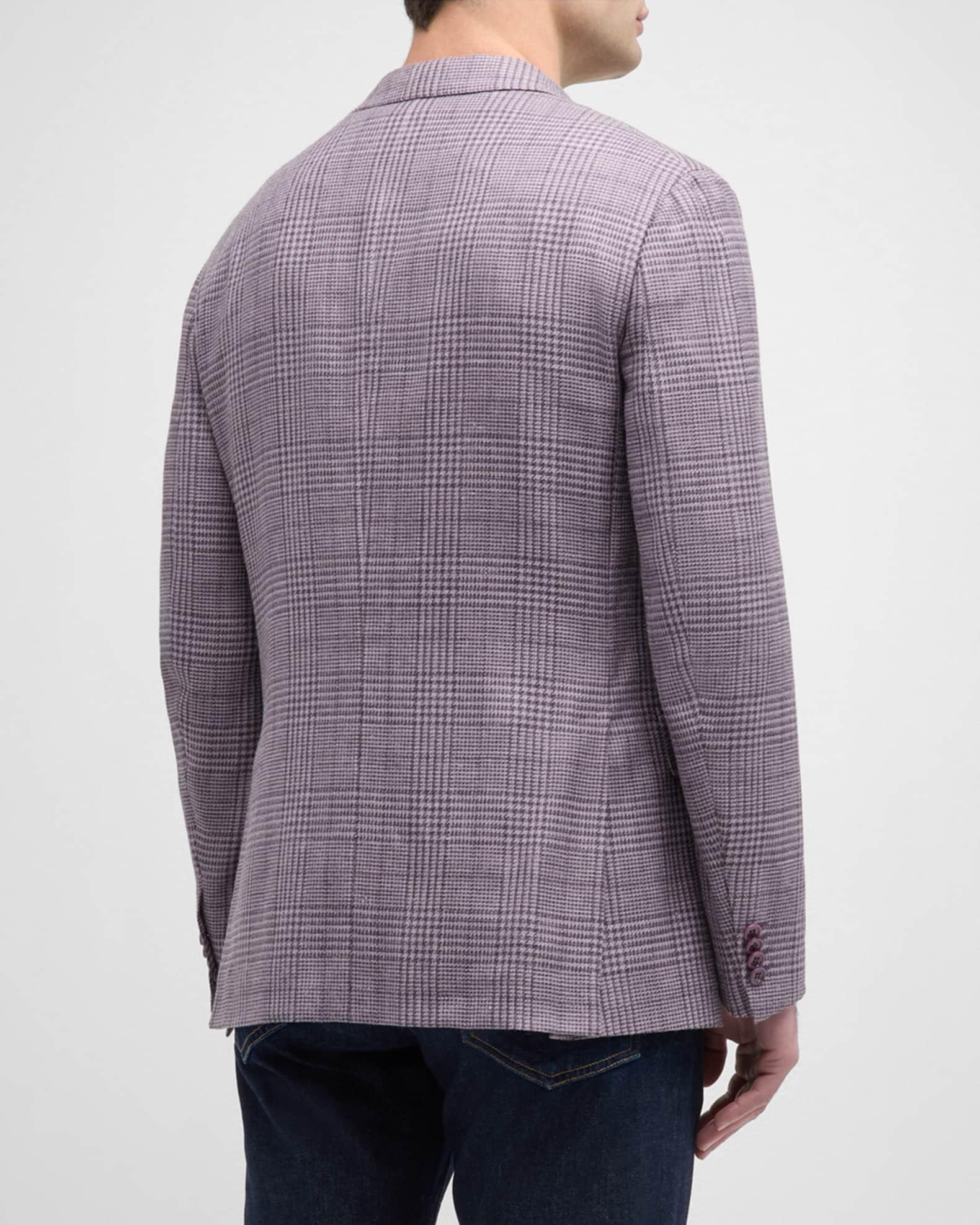 Men's Plaid Wool-Blend Sport Coat Product Image