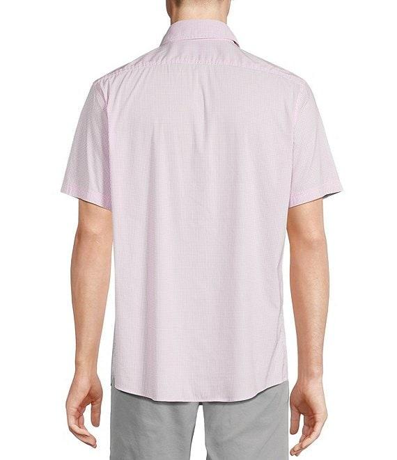 Cremieux Blue Label Performance Stretch Check Short Sleeve Woven Shirt Product Image