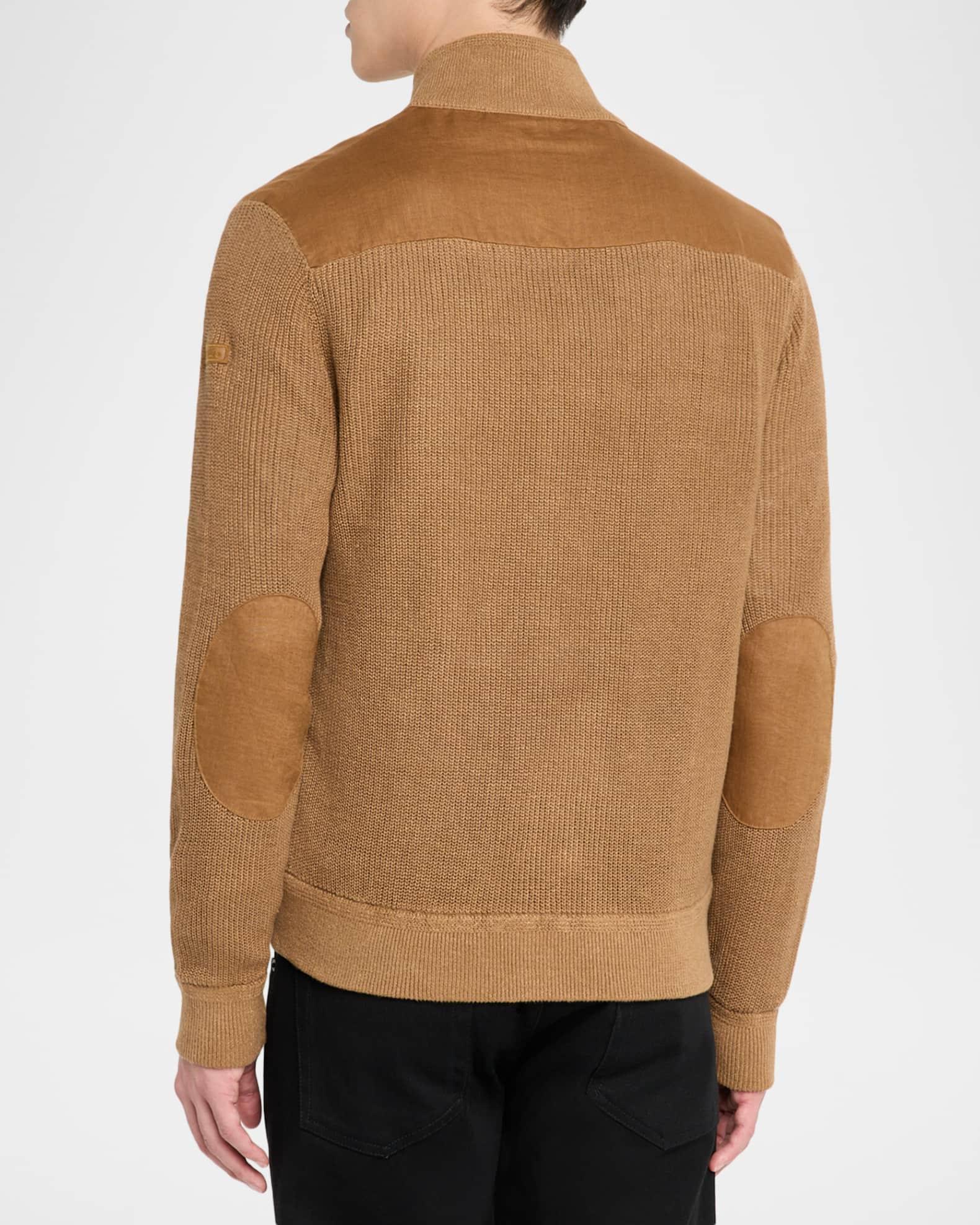 Men's Hybrid Linen Cardigan Product Image