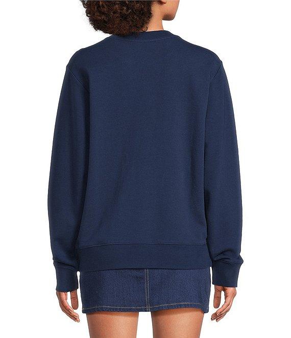 Lilly Pulitzer Ballad Floral Embroidered Crew Neck Long Sleeve Sweatshirt Product Image