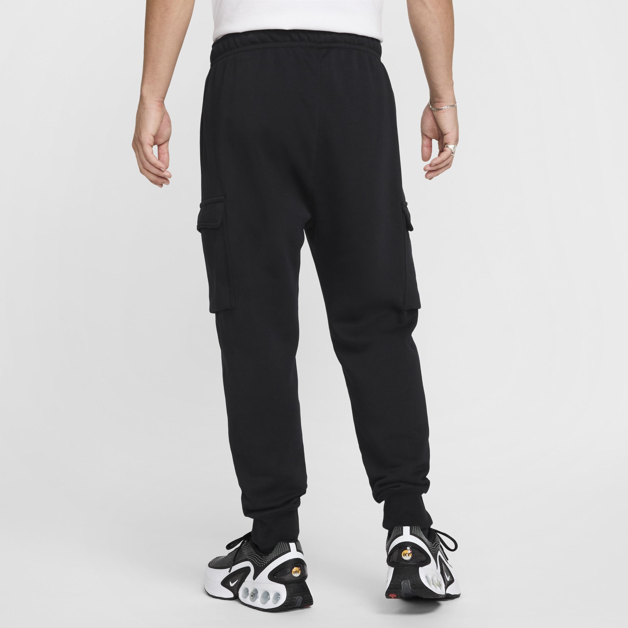 Mens Nike Sportswear Club Fleece Cargo Pants | CD3129-010 Product Image