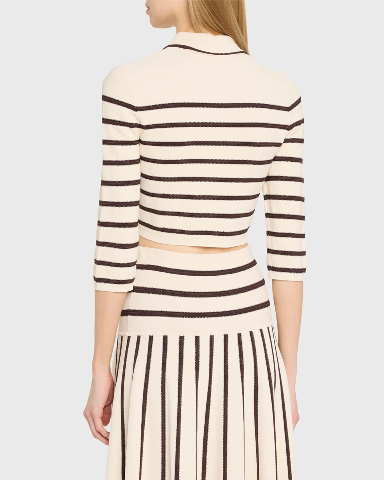 Illuminate Stripe Polo Top Product Image