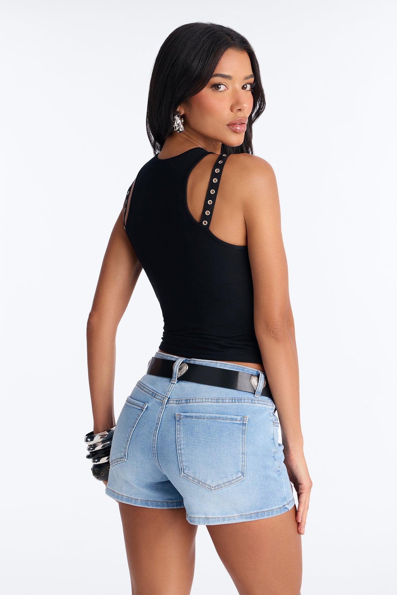 Rock Star Tank Top - Black Female Product Image